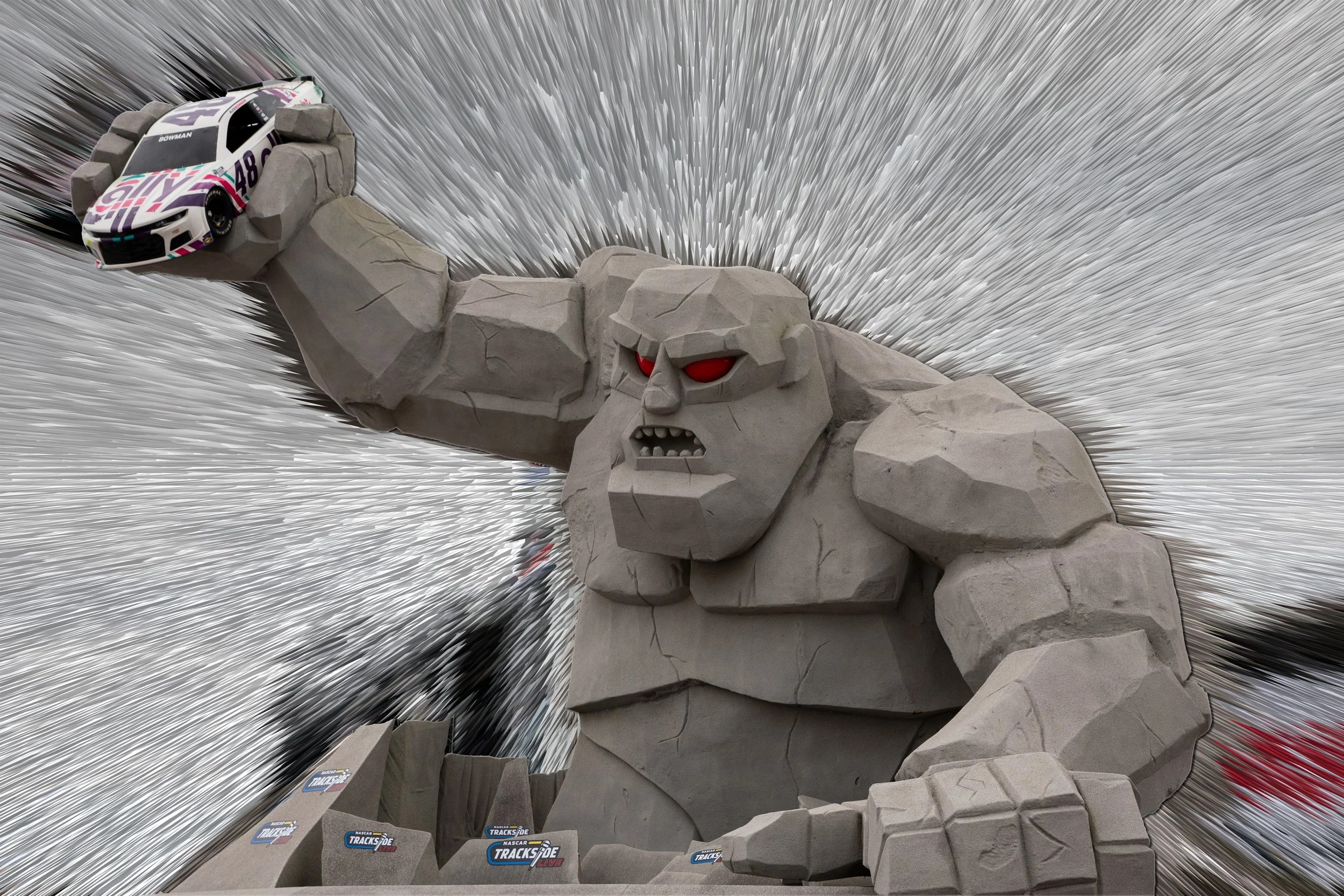 Miles the Monster 8.5 X 11 Glossy Photo