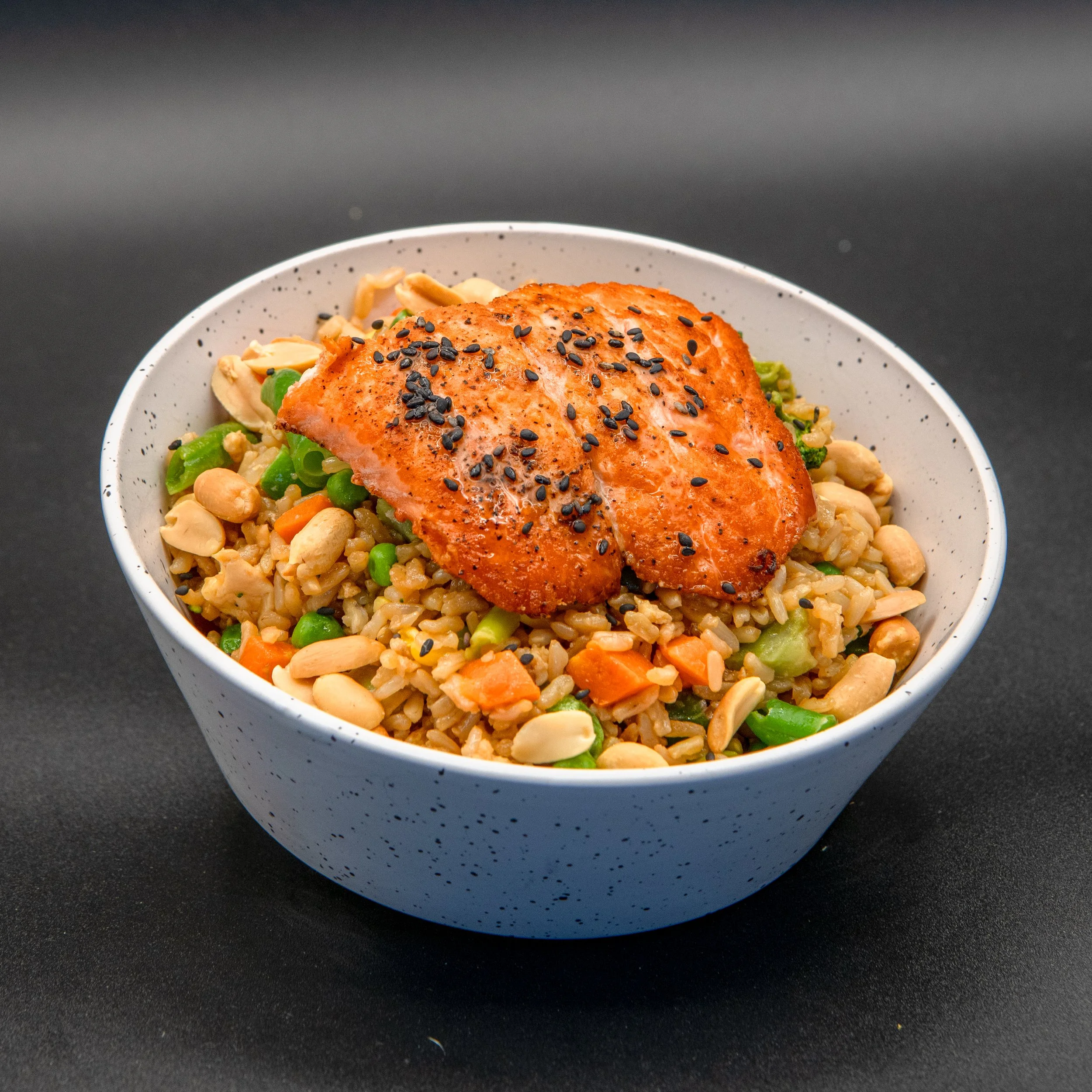 Special #1: Salmon Fried Rice (GF, DF)