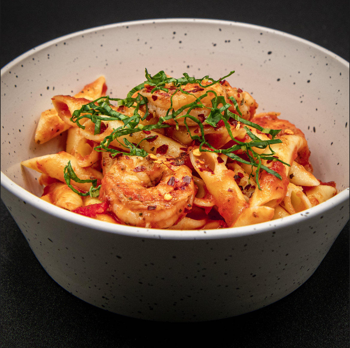 Special #2: Shrimp & Penne Arrabbiata Pasta (DF)