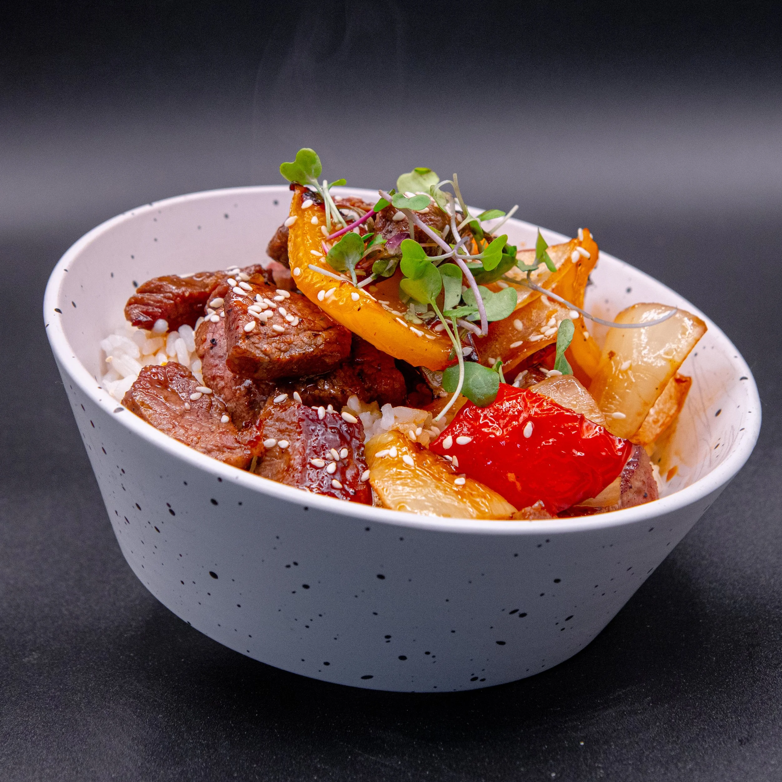 Stir Fry Steak Bowl (GF, DF)