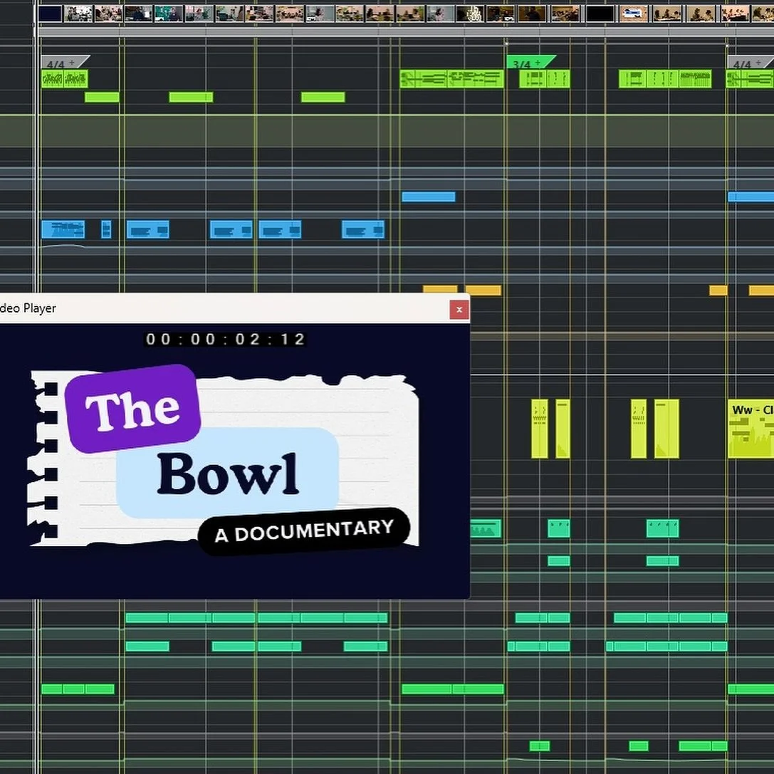 Scoring &lsquo;The Bowl&rsquo;, a wonderful upcoming documentary with @ethereal__films