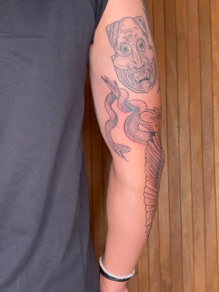 So excited to finish this piece for Justin!! Love this placement thank you so much for going big!!!