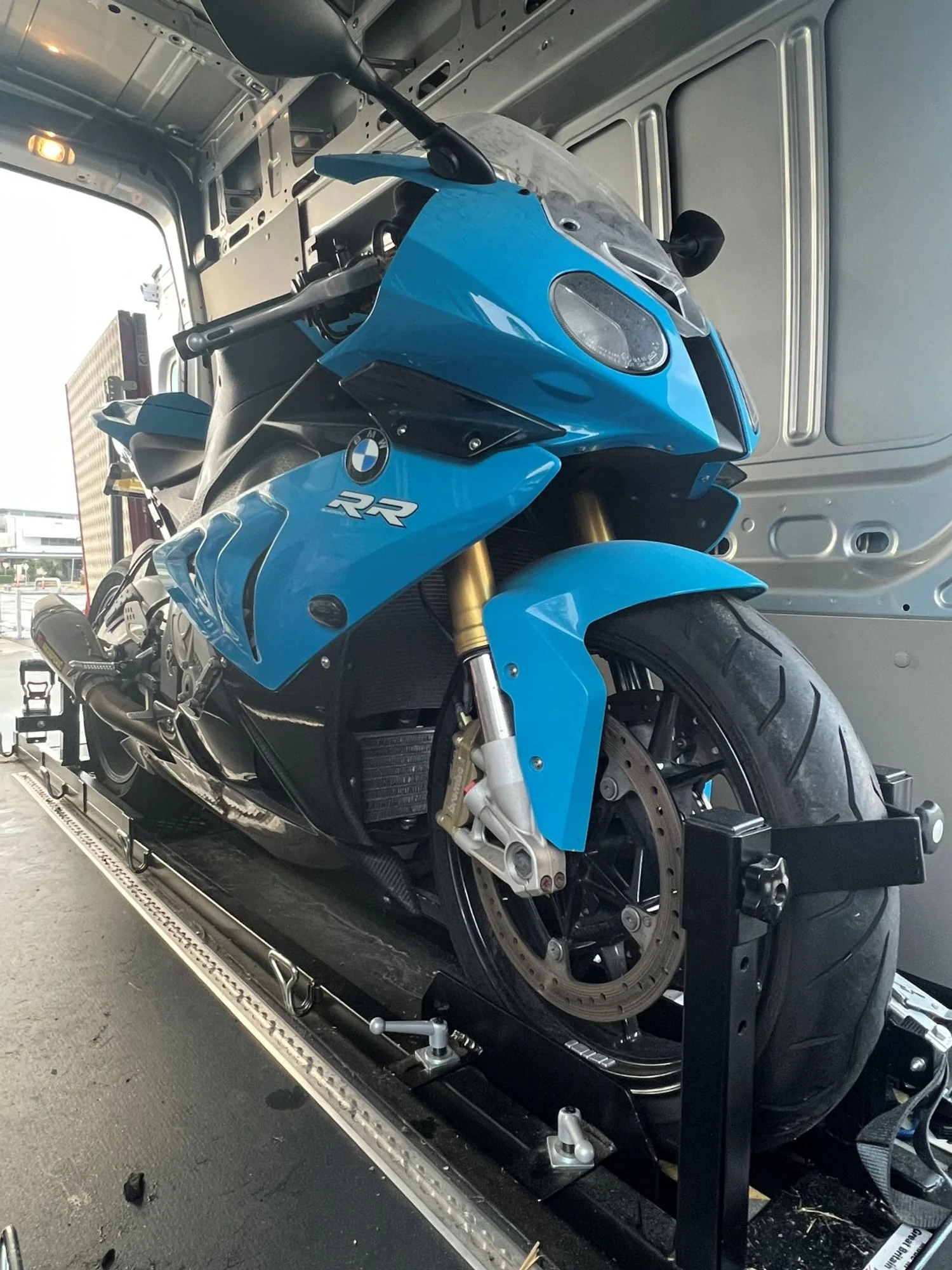 enclosed quote costed delivery with tlc motor bike transport