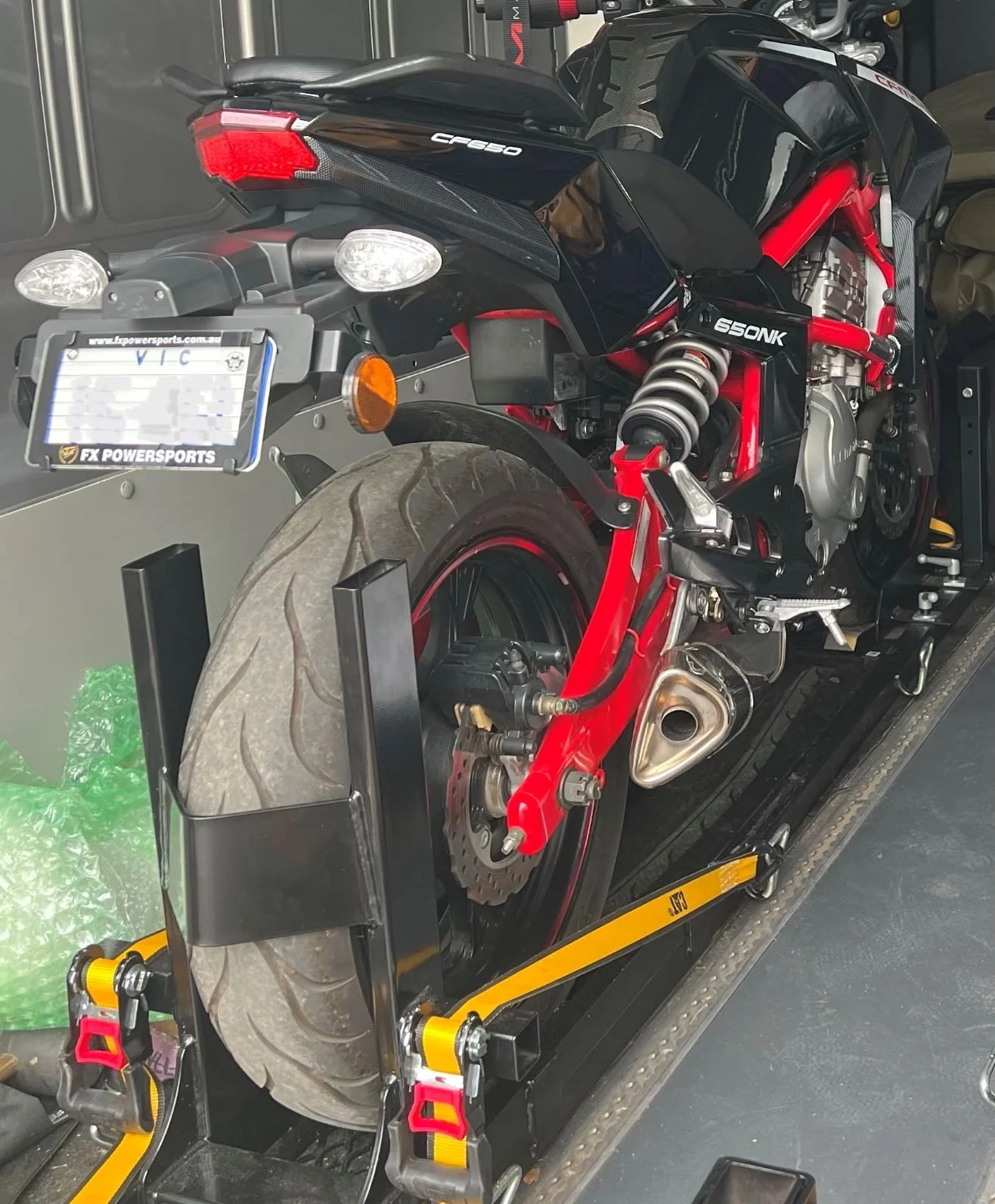 Tlc motor bike company interstate deliver system