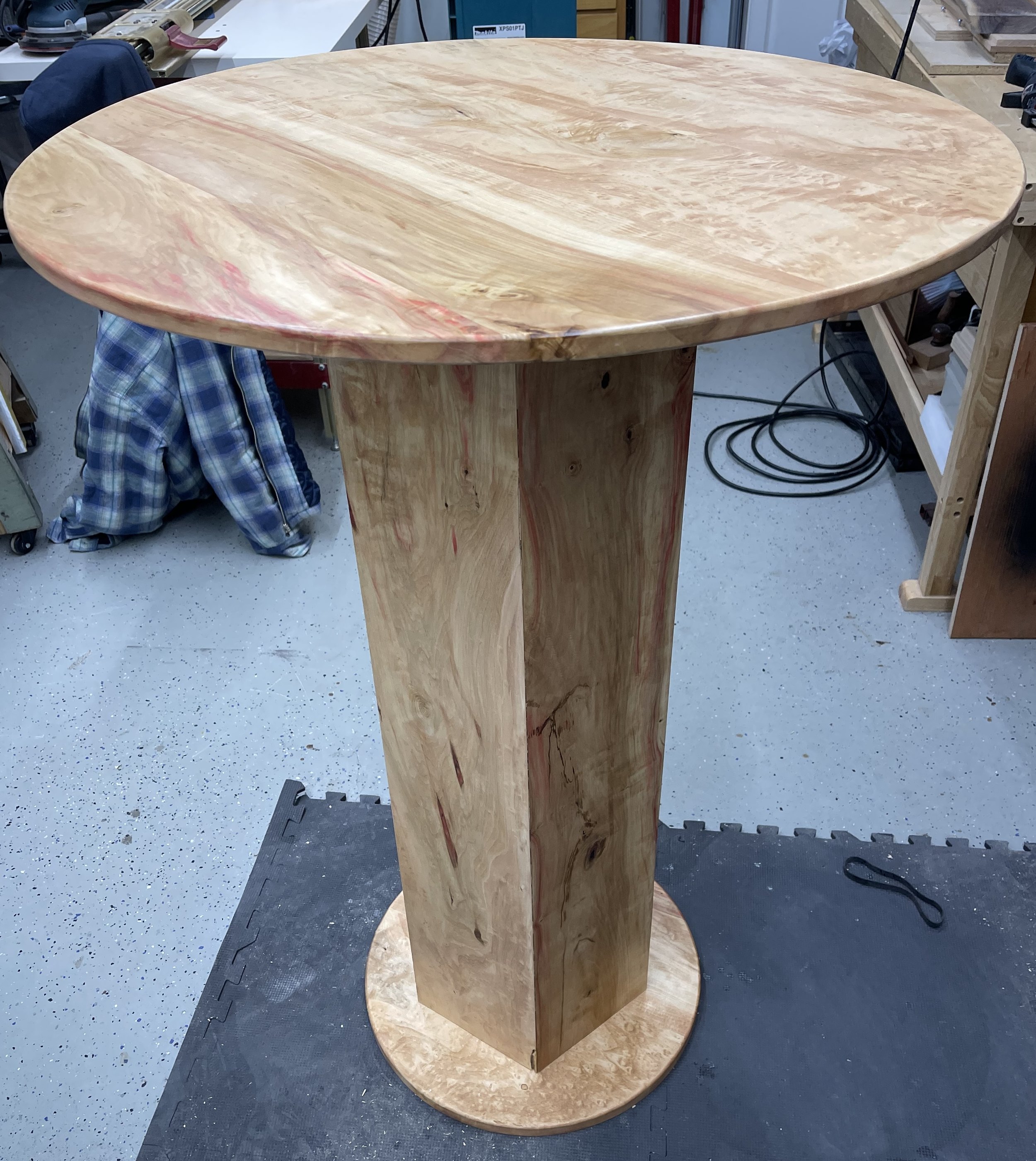 Box Elder bar table - 30" wide x 44" tall
