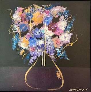 Arrangement - 52x52cm - Acrylic on Canvas