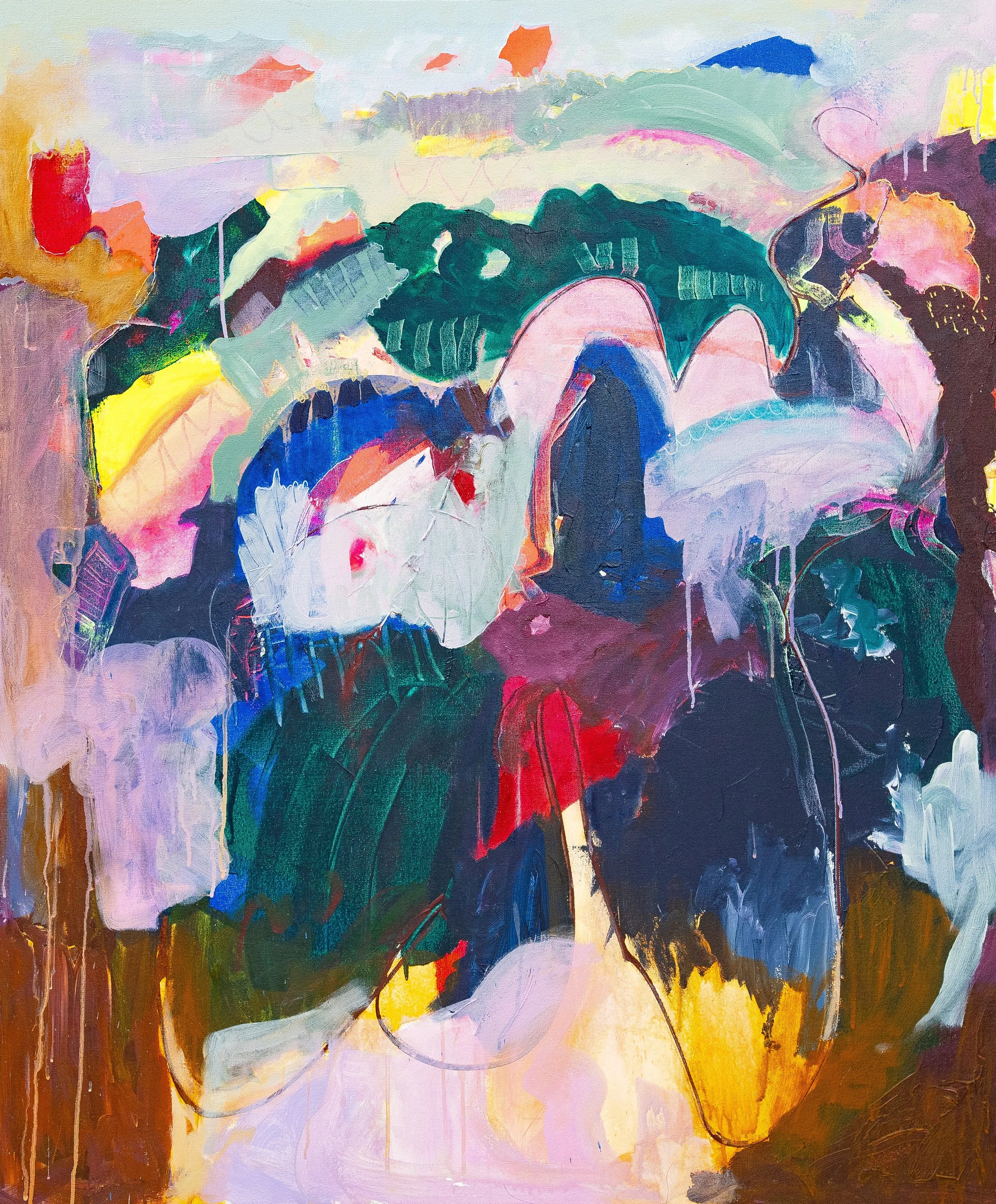 Destination - 100 x 120cm - Acrylic on Canvas