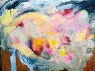 Atmospheric - 150 x 110cm - Acrylic on Canvas