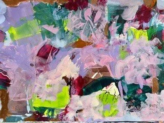 Island Pretty - 70 x 50cm - Acrylic on Paper