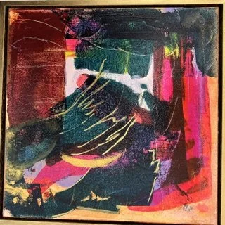 Morning Neons - 32x32cm - Acrylic on Canvas