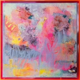 Summer Neons - 32x32cm - Acrylic on Canvas