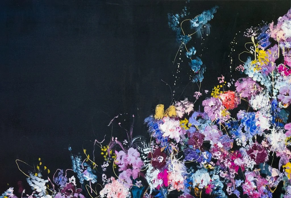 Night Dancing - 135x94cm - Acrylic on Canvas