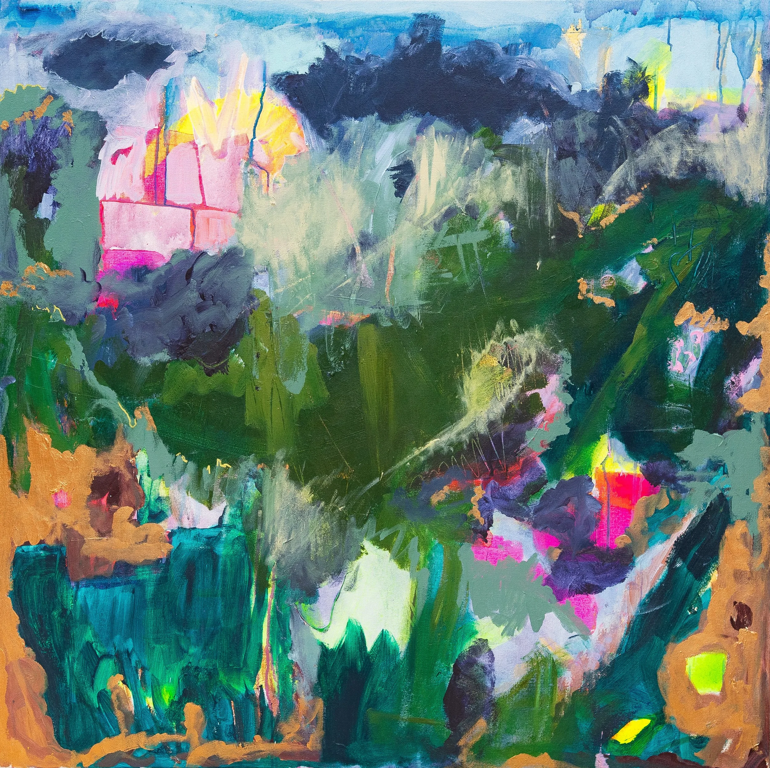 Wet Season - 100 x 100cm - Acrylic on Canvas