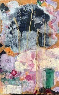 Night Falls - 70x51cm - Acrylic on Watercolour Paper