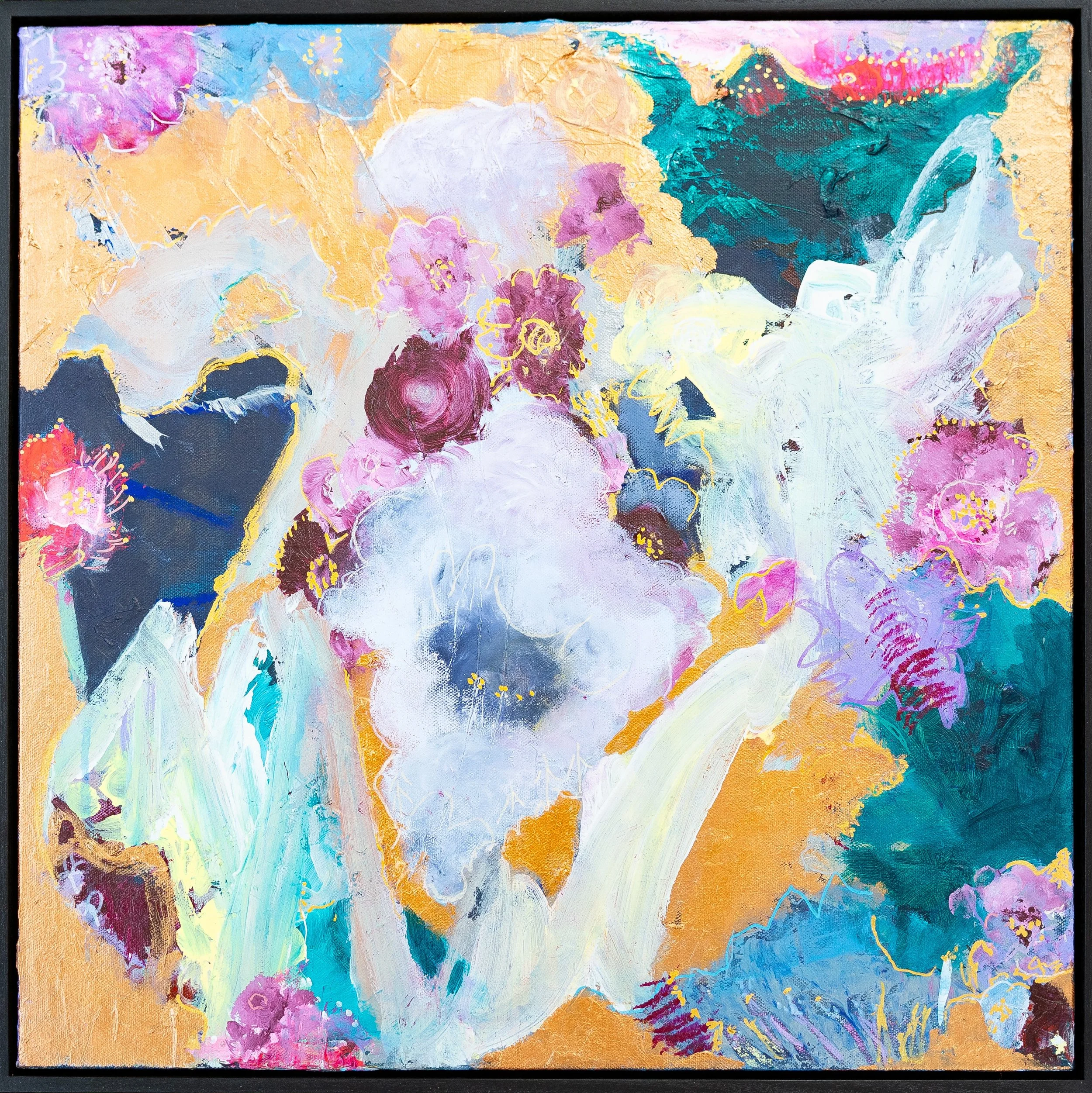 Wildflower Odyssey - 52x52cm - Acrylic on Canvas