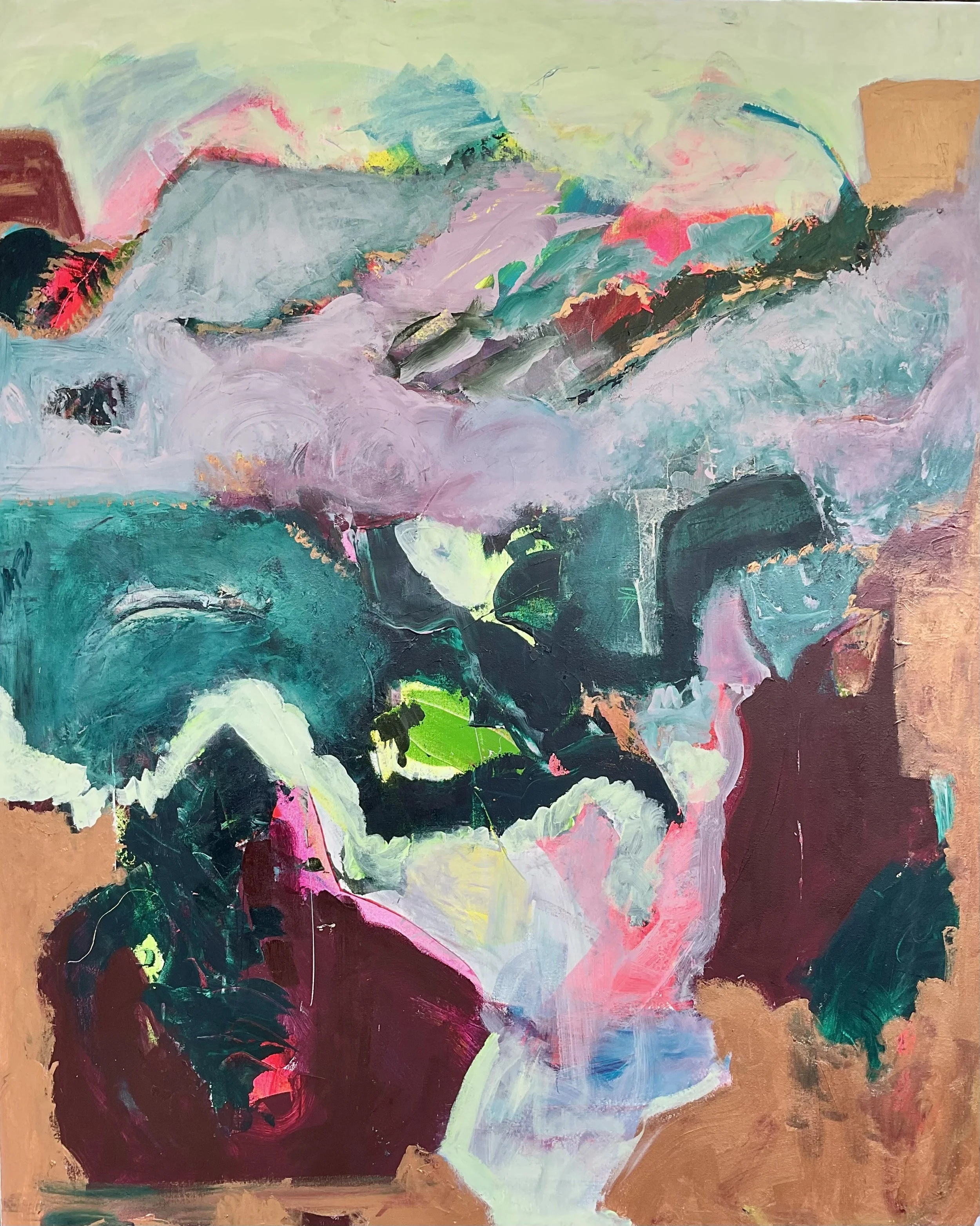 Path Least Travelled - 120x150cm - Acrylic on Canvas