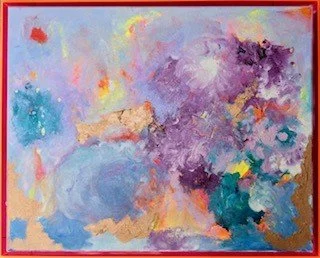 Spring Neons II - 50x40cm - Acrylic on Canvas