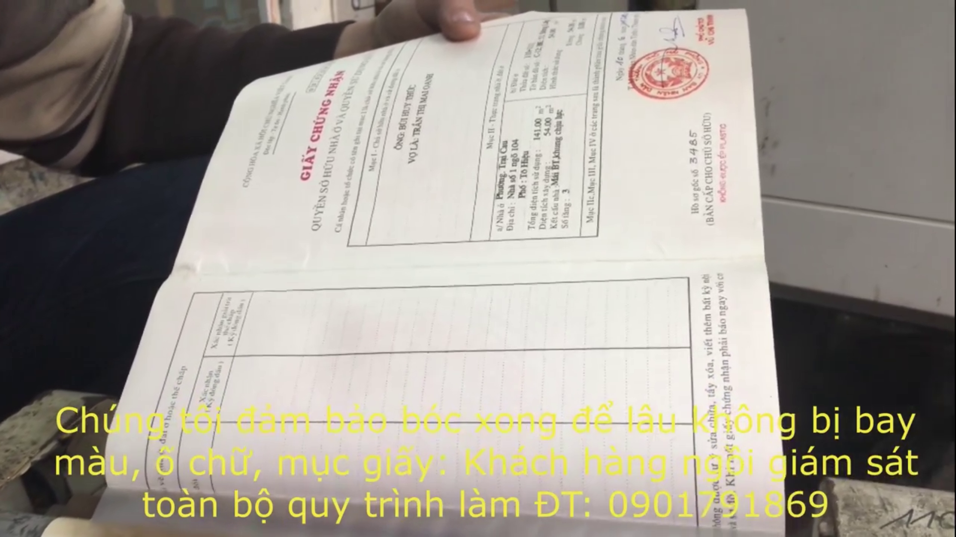 A Vietnamese flight ticket with yellow Vietnamese text overlaid