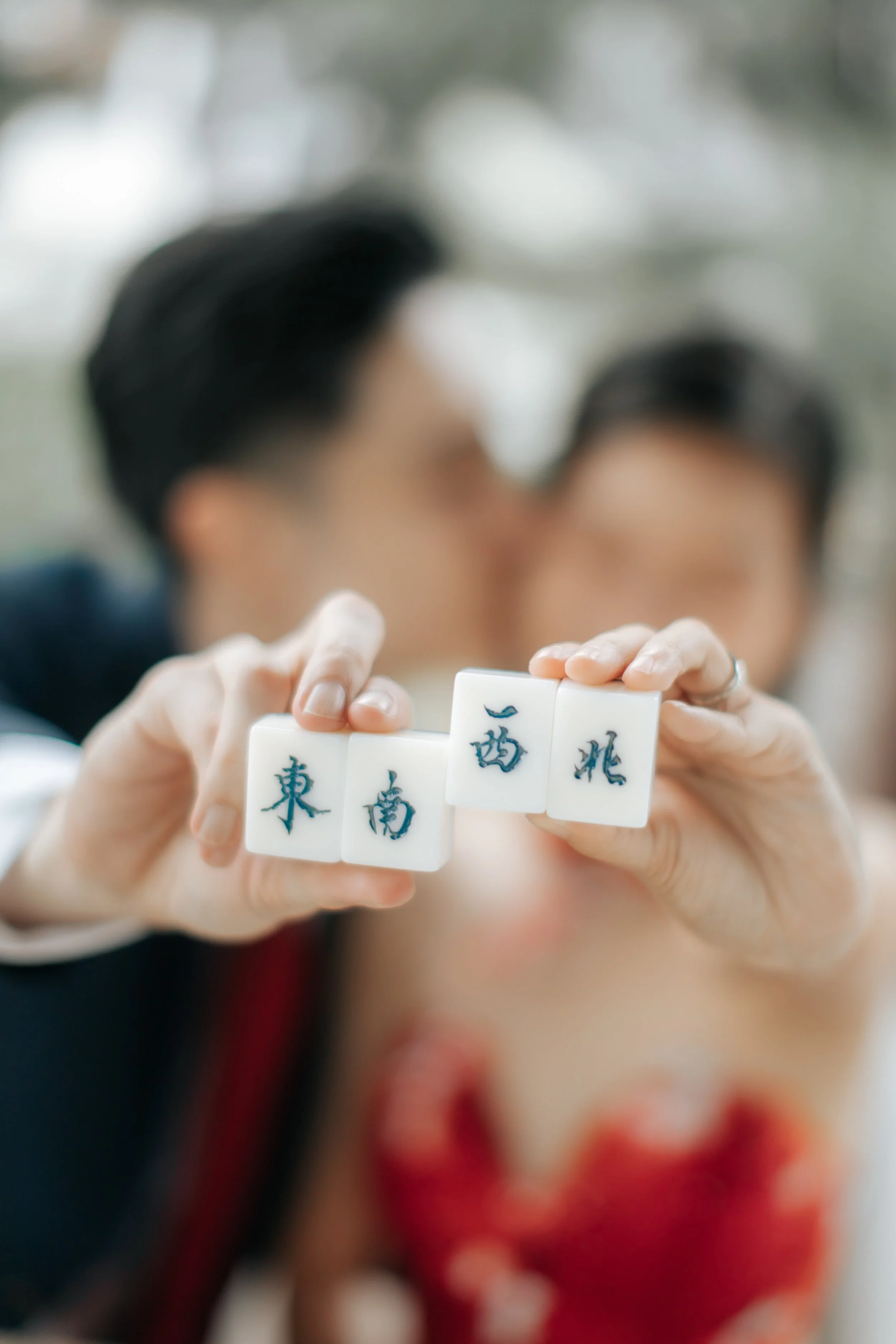 Pre-wedding creative photoshoot at Chinese Gardens with traditional cheongsam, captured by Breadandbutterworks