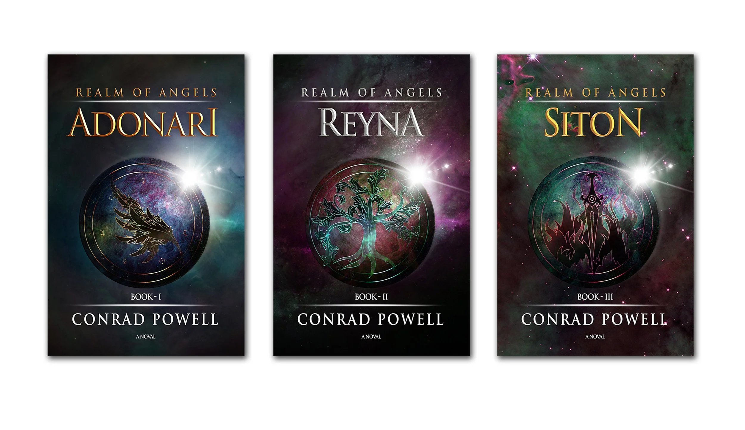 Book covers Realm of angels