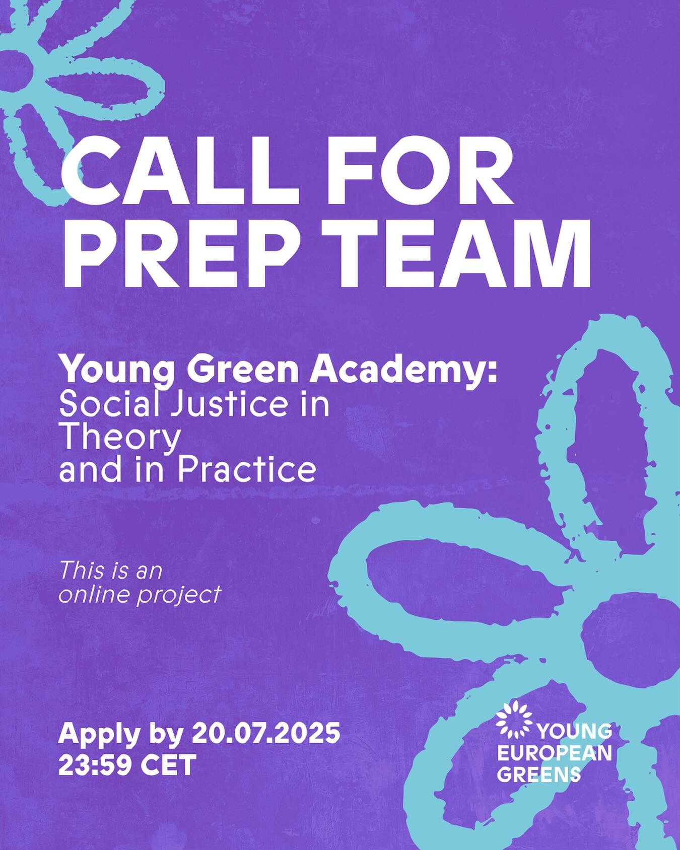 💚 We are looking for passionate people to join the Prep Team for our upcoming Young Green Academy – Social Justice in Theory & Practice.
🫶🏻 This project explores a bold and intersectional vision of social justice - connecting human and