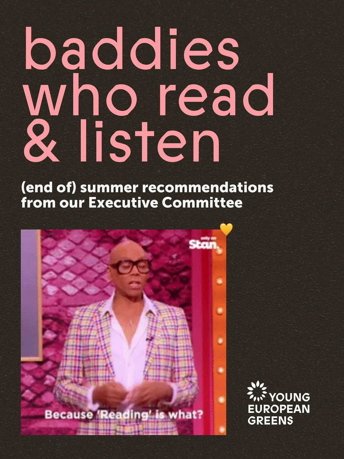✨ You picked your Executive Committee at the start of summer — now they’re picking books & movies for you to close it out. Hope you enjoy their recommendations! 📚🎬