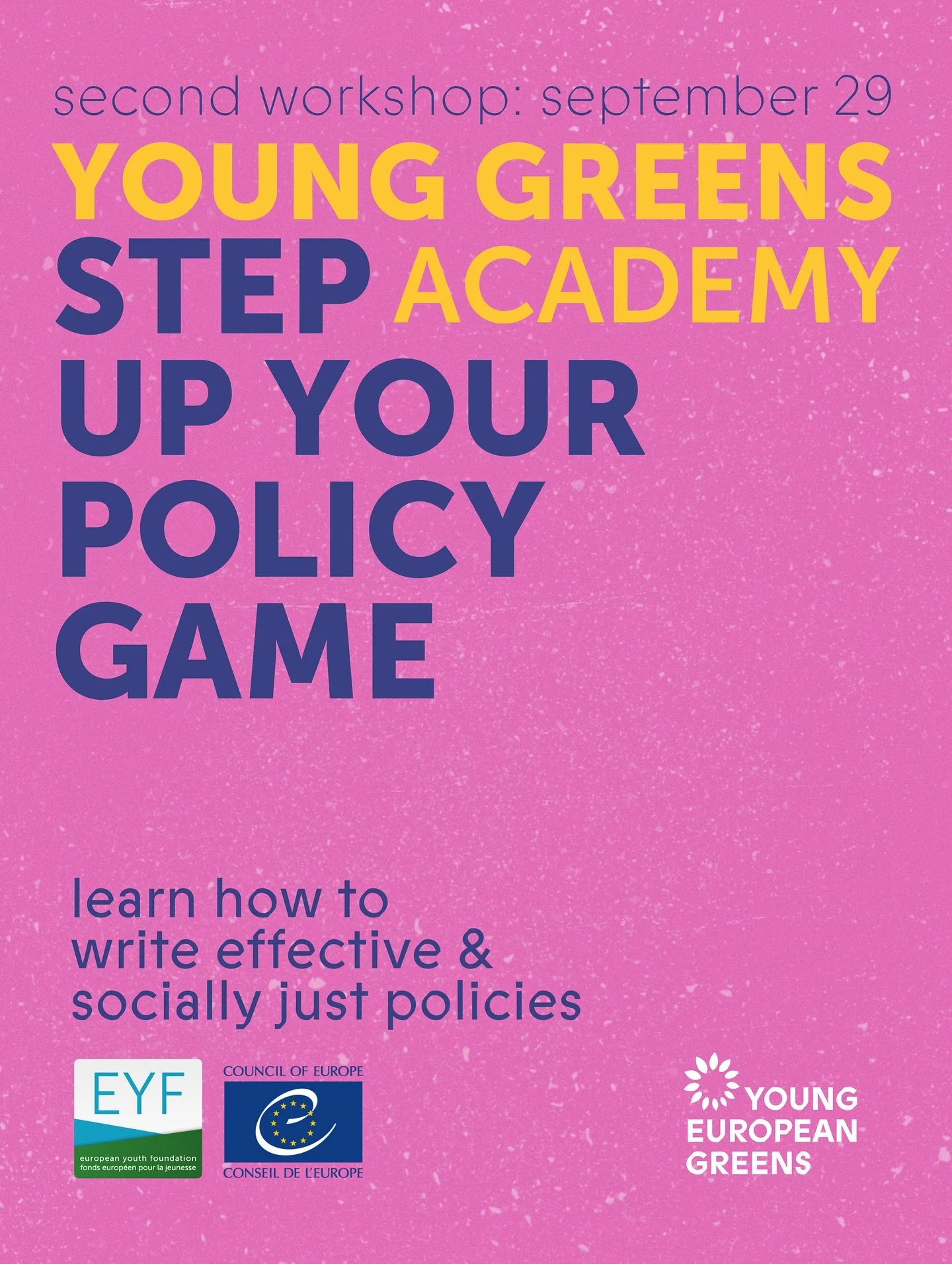 PART TWO of The Young Green Academy: Social Justice in Theory and Practice kicks off next Monday!
💬 What’s happening?
A series of online workshops where you’ll learn from experts about social policy, then right away work together to tu