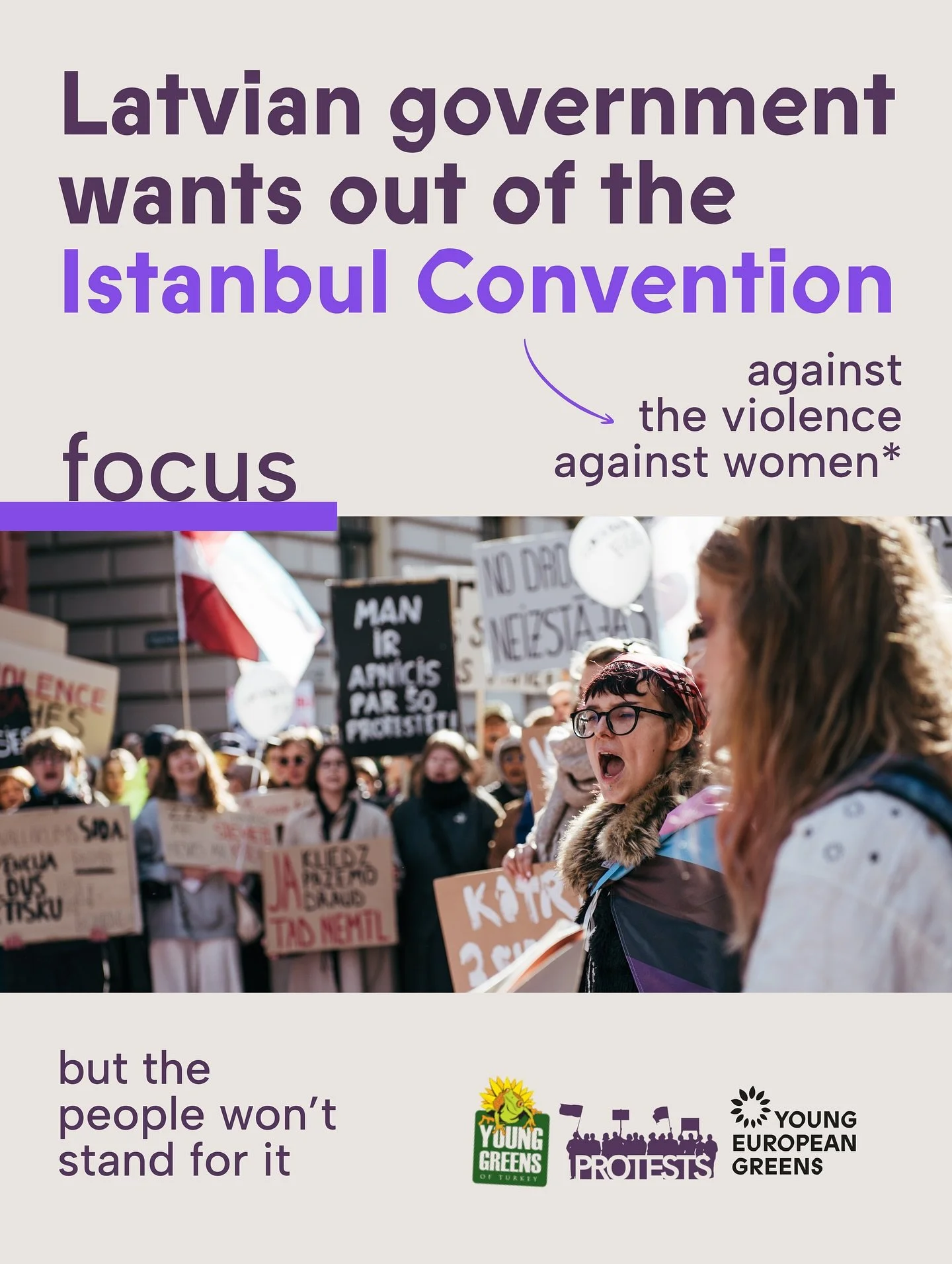 Yesterday, in a first read, the Latvian Parliament decided to withdraw from the Istanbul Convention. There will be a second reading to confirm or reject this initial vote.

Deep dive into what the Istanbul Convention is and why it needs to be upheld 