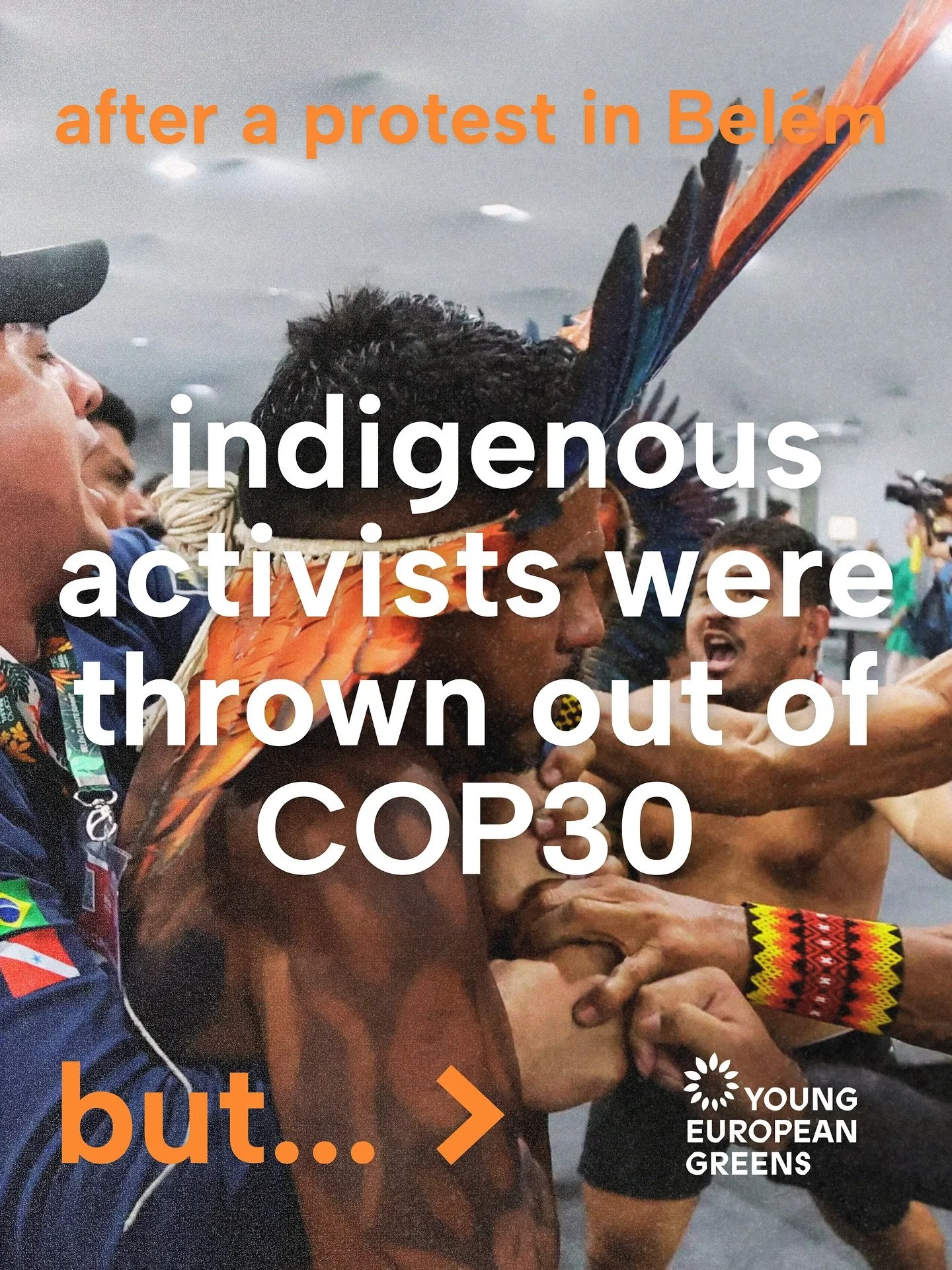 They kick indigenous people out for protesting while giving fossil fuel lobbyists a seat at the table.

We&rsquo;re done watching. @annah_bik is going to COP with a simple message:

COPs are for indigenous people.
COPs are for young people.
COPs are 