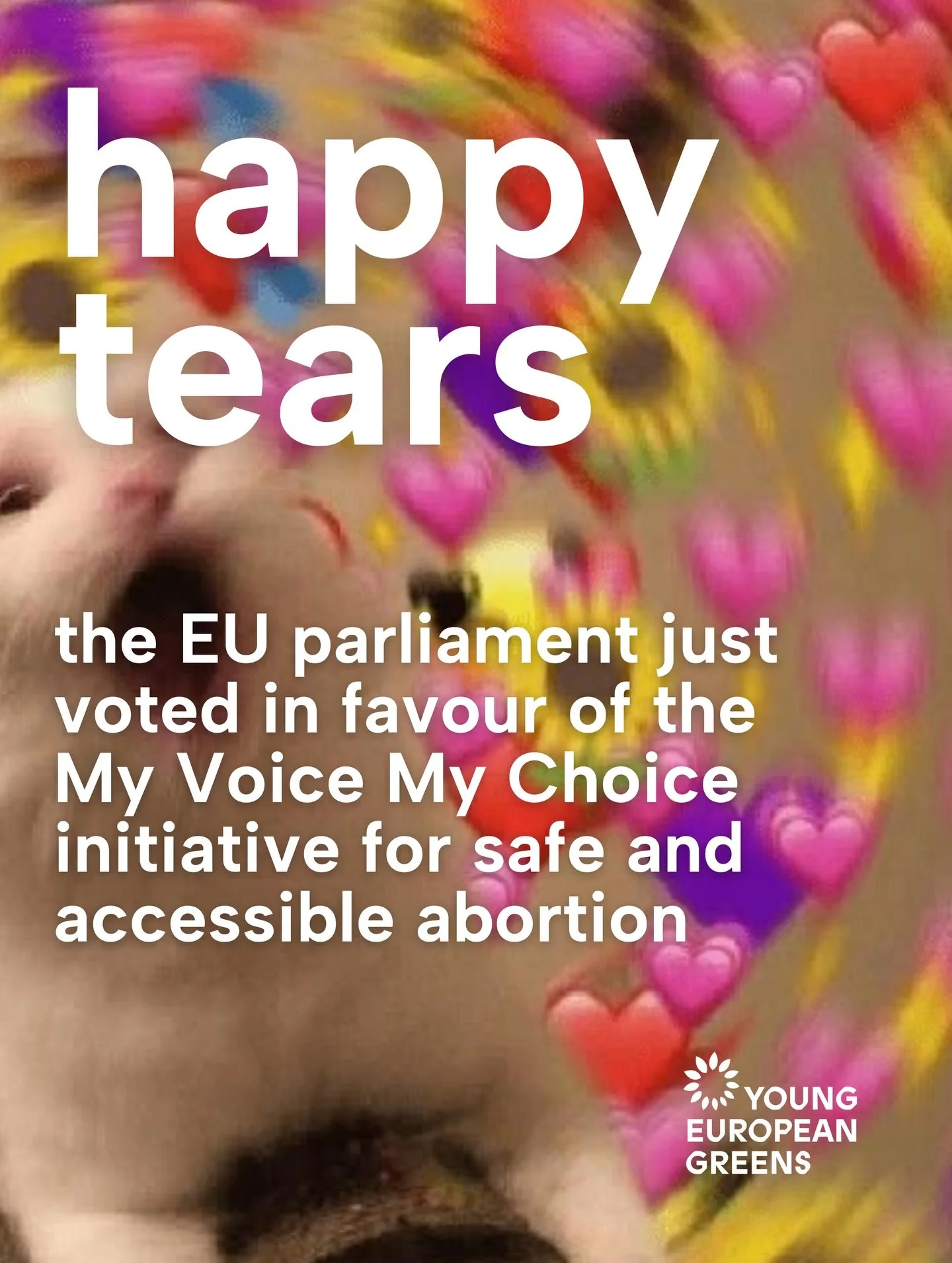 happy tears today. the biggest heartfelt congratulations @myvoicemychoiceorg 💜