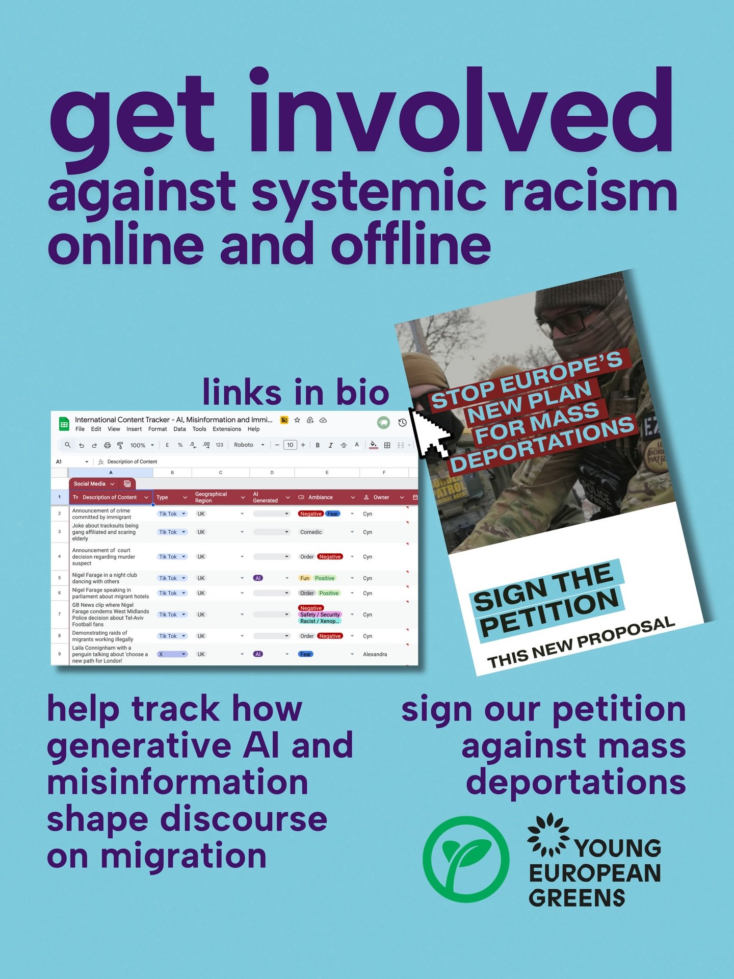 AI isn&rsquo;t just shaping our feeds, it&rsquo;s shaping fear.

🔗 Far-right narratives use AI to push racism, misogyny, and harmful stereotypes about migrants, and what starts online can turn into real discrimination, policies, and violence.

Refus