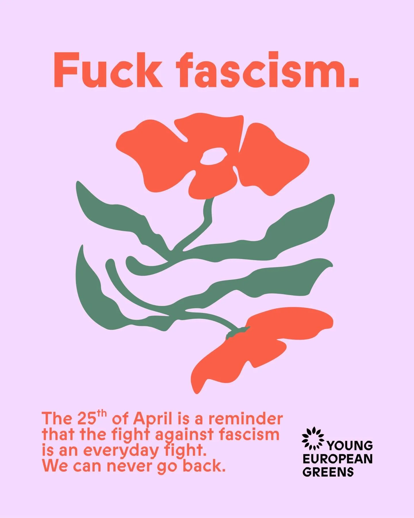 🇮🇹🇵🇹 Today the people of Portugal and Italy are flooding the streets to resist against fascism and remember that democracy is not a given.

✊ April 25th marks 52 years to the day of the Portuguese Carnation Revolution culminating in the fall of t