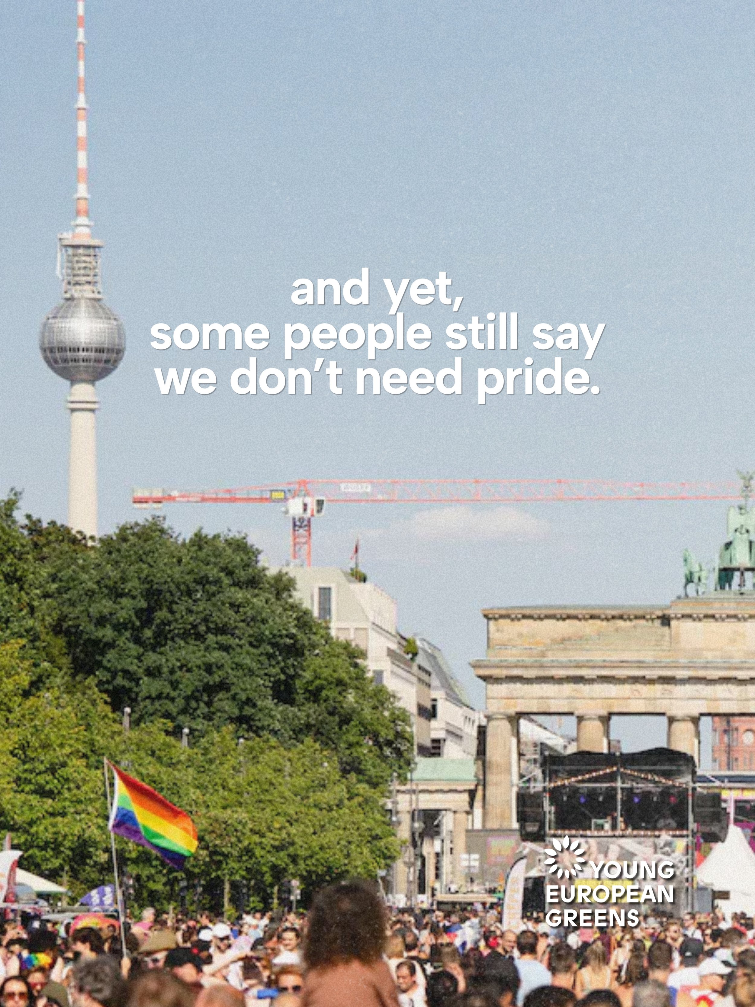One person is dead and many are injured after the atrocious attack on protestors at the Berlin Pride. We are reminded that radicalisation kills.

Pride was never just a celebration. Pride is resistance, courage and solidarity. Faced with these atroci