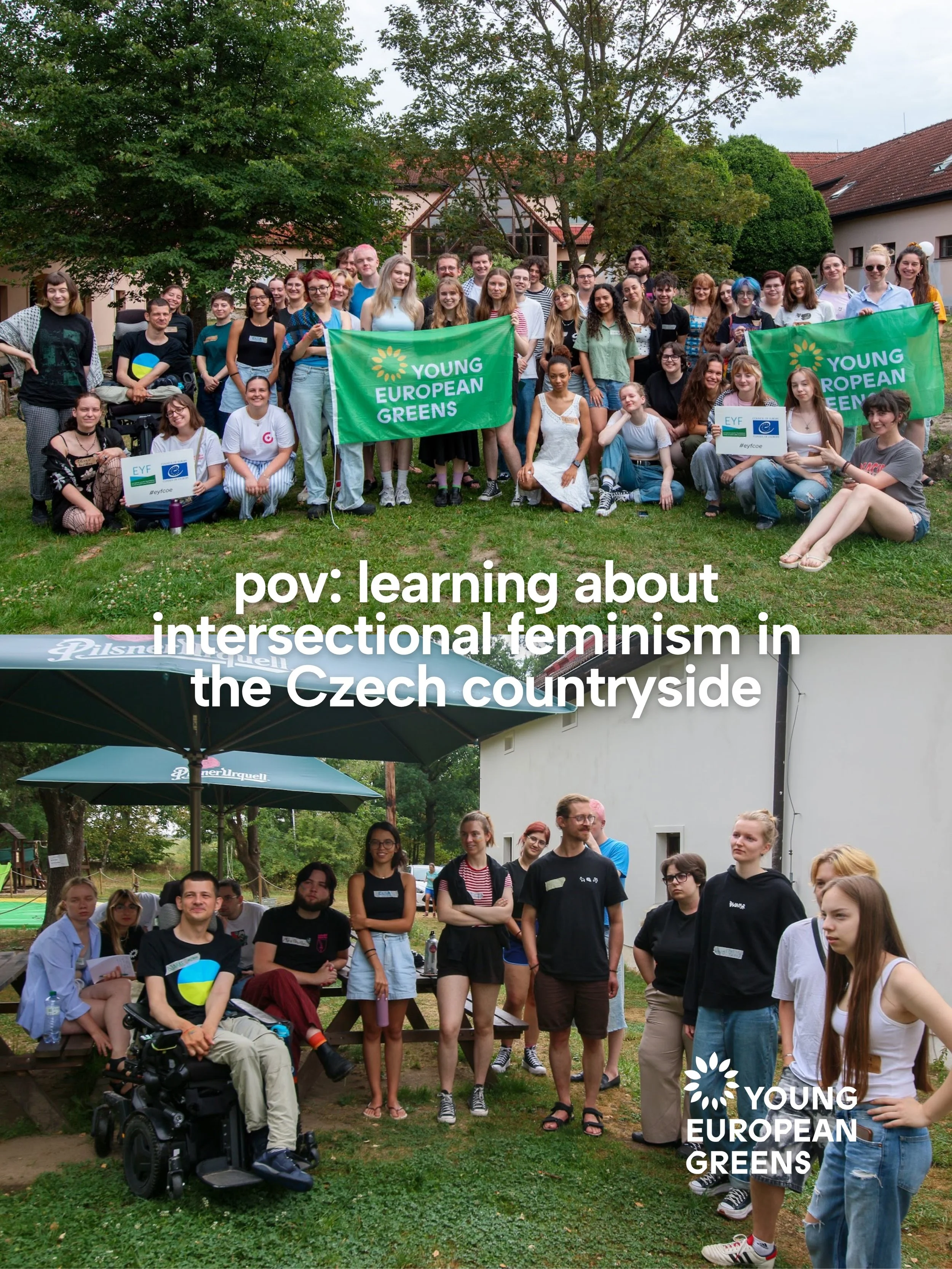 And that&rsquo;s a wrap on this year&rsquo;s summer camp on intersectional feminism! 40 young people from all over Europe traveled to the Czech countryside for a week of workshops, exchanges and laughter. Ready to build the intersectional feminist fu