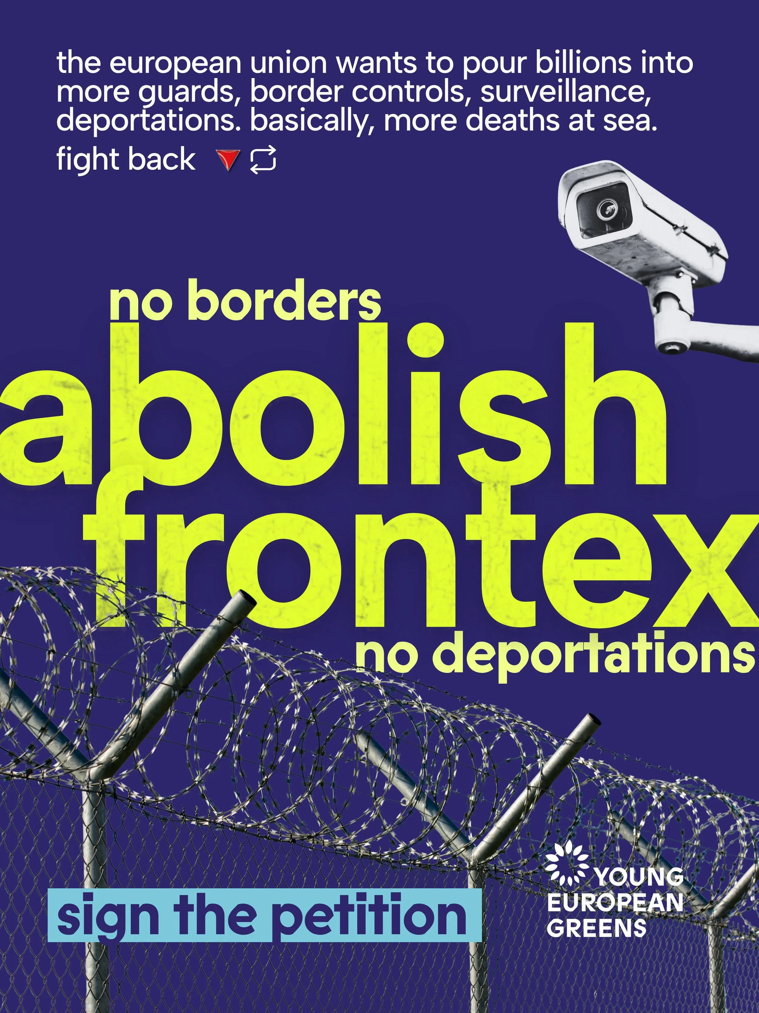 The European Commission is working on a plan to extend the powers of their Border and Coast Guard Agency, Frontex. They want to fund more guards, border controls, surveillance and deportations.

This would mean more repression, violence, human rights
