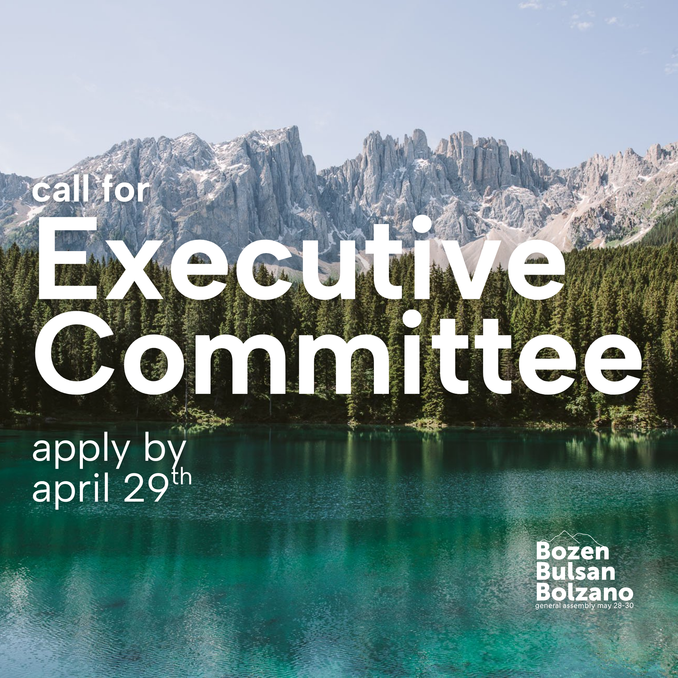 call for executive committee