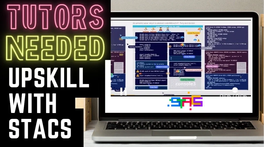 Looking for tutors for this years teacher upskilling