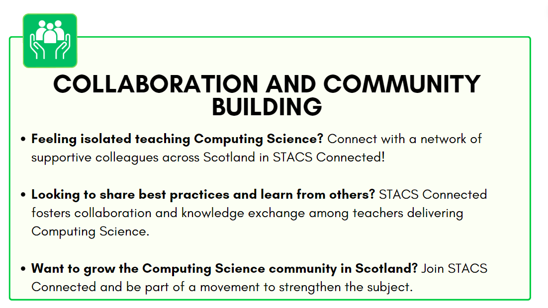 Stacs Su STACS - Scottish Teachers Advancing Computing Science | Join STACS ...
