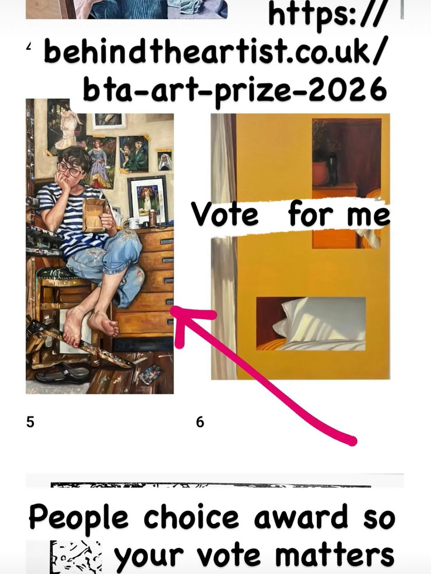 Please take the time to vote for me it not only shows me support but also @behindtheartistt, #art#vote#paint#artist#paintingprize#monday#goodvibes