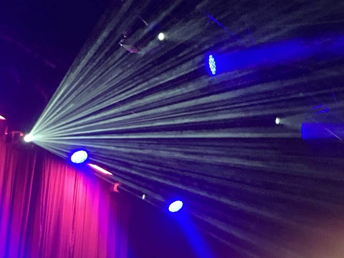 Muffat-Halle in München: Die Light-Show ist besonders wichtig.