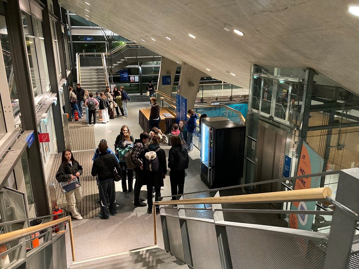 Hörsaalzentrum der Uni Wien auf dem Campus des “Alten AKH”.