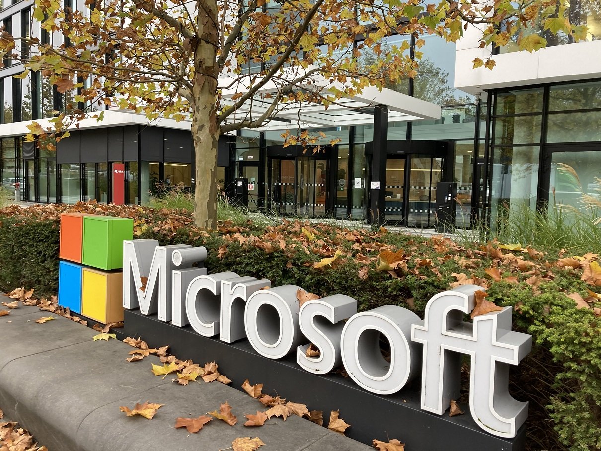 Die hochmodernen Deutschland-Zentrale von Microsoft in der Parkstadt Schwabing