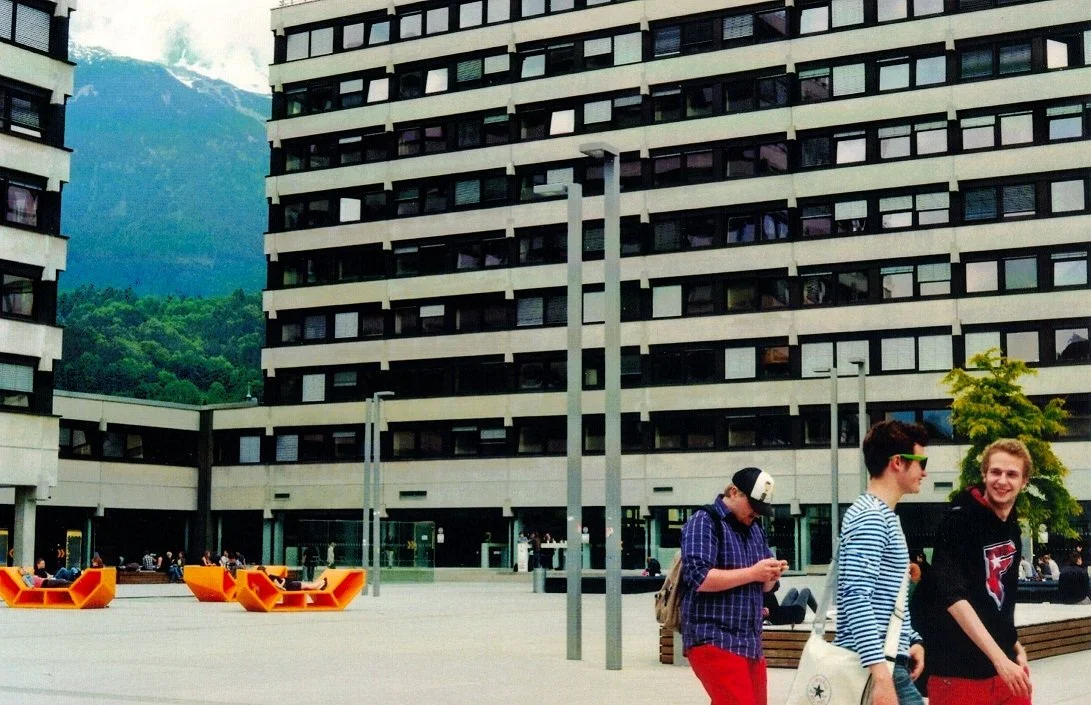 Campus Innrain - im Erdgeschoss die Hörsäle