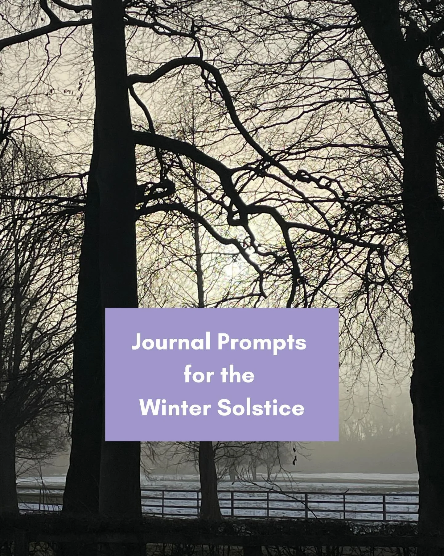 Today is the Winter Solstice, the shortest day of the year. It&rsquo;s the day we have the most darkness of the year, but it also brings the hope of the returning light, as we know from now the days will start to get longer.

It&rsquo;s the perfect t