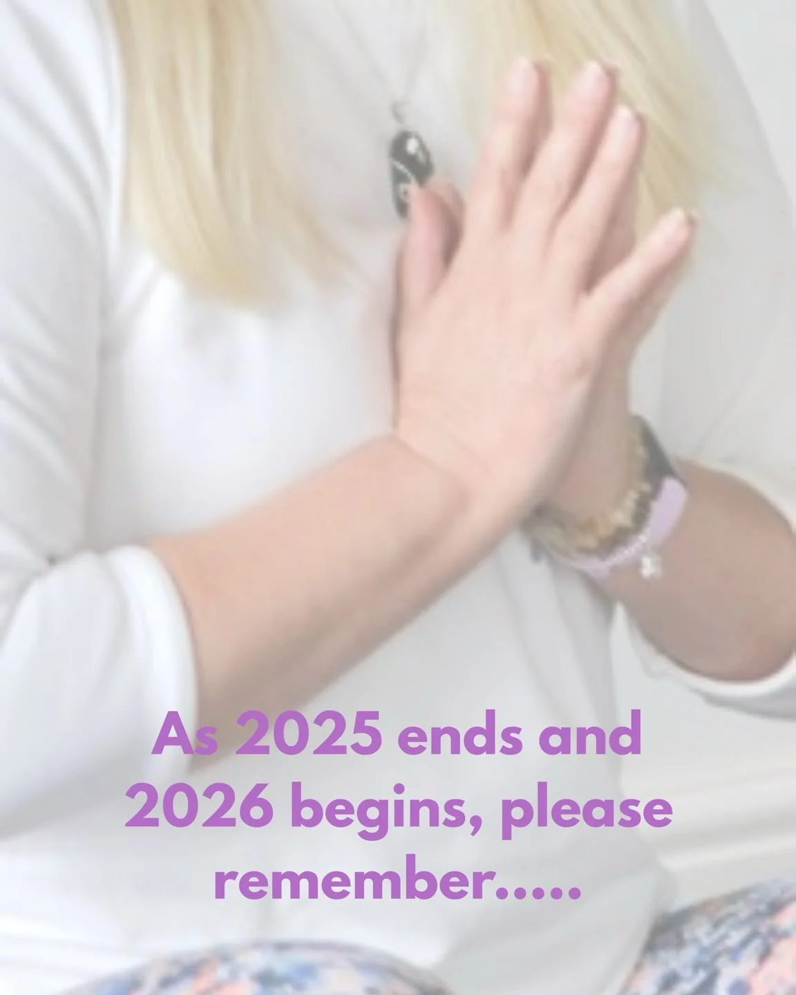 It&rsquo;s so easy to get caught up in comparison as everyone starts sharing all their highlights of 2025 and their plans for 2026.

So this is a little reminder that it&rsquo;s ok to do things in your own time.

Wishing you a peaceful 2026 lovelies 