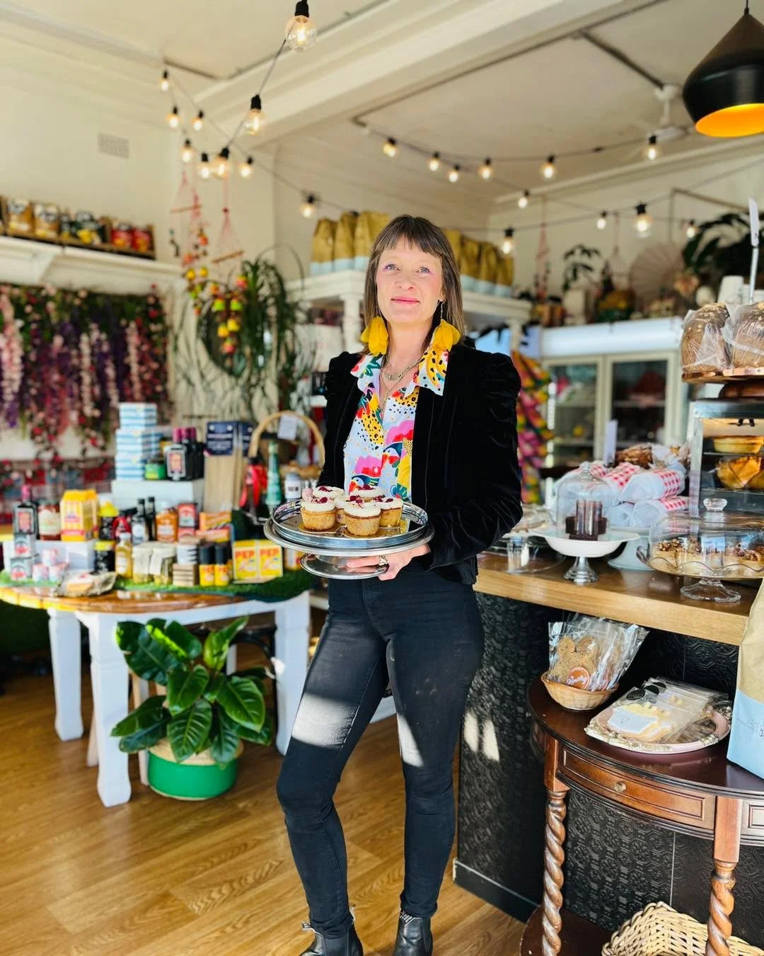It’s Meg! 
Meg Stevenson started Stevies in 2020. She has been a chef for 30 years and has been catering and producing gourmet food for markets for over 10 years. Meg wanted to take all that experience and create a permanent place where people