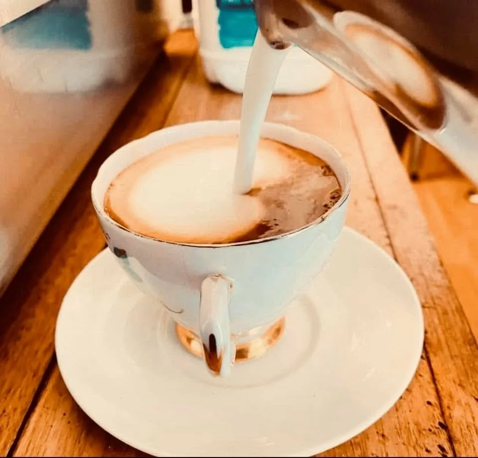 Oh yes nothing says more than a great coffee enjoyed in a rainy Monday morning at Stevie&rsquo;s! #StevieStrong #morningvibes #morningvibesreels