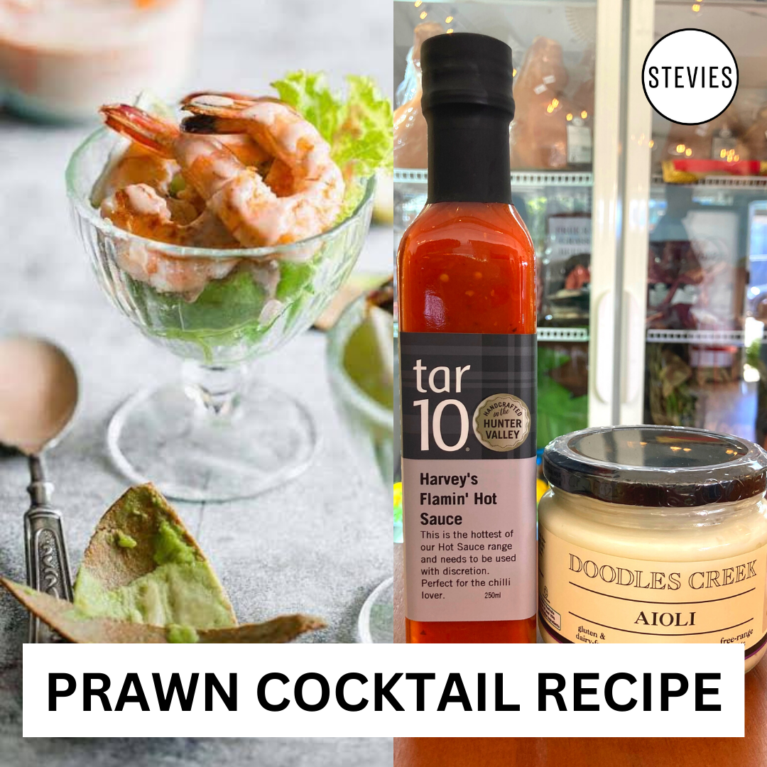 CLASSIC FESTIVE PRAWN COCKTAIL RECIPE WITH A TWIST! — STEVIES