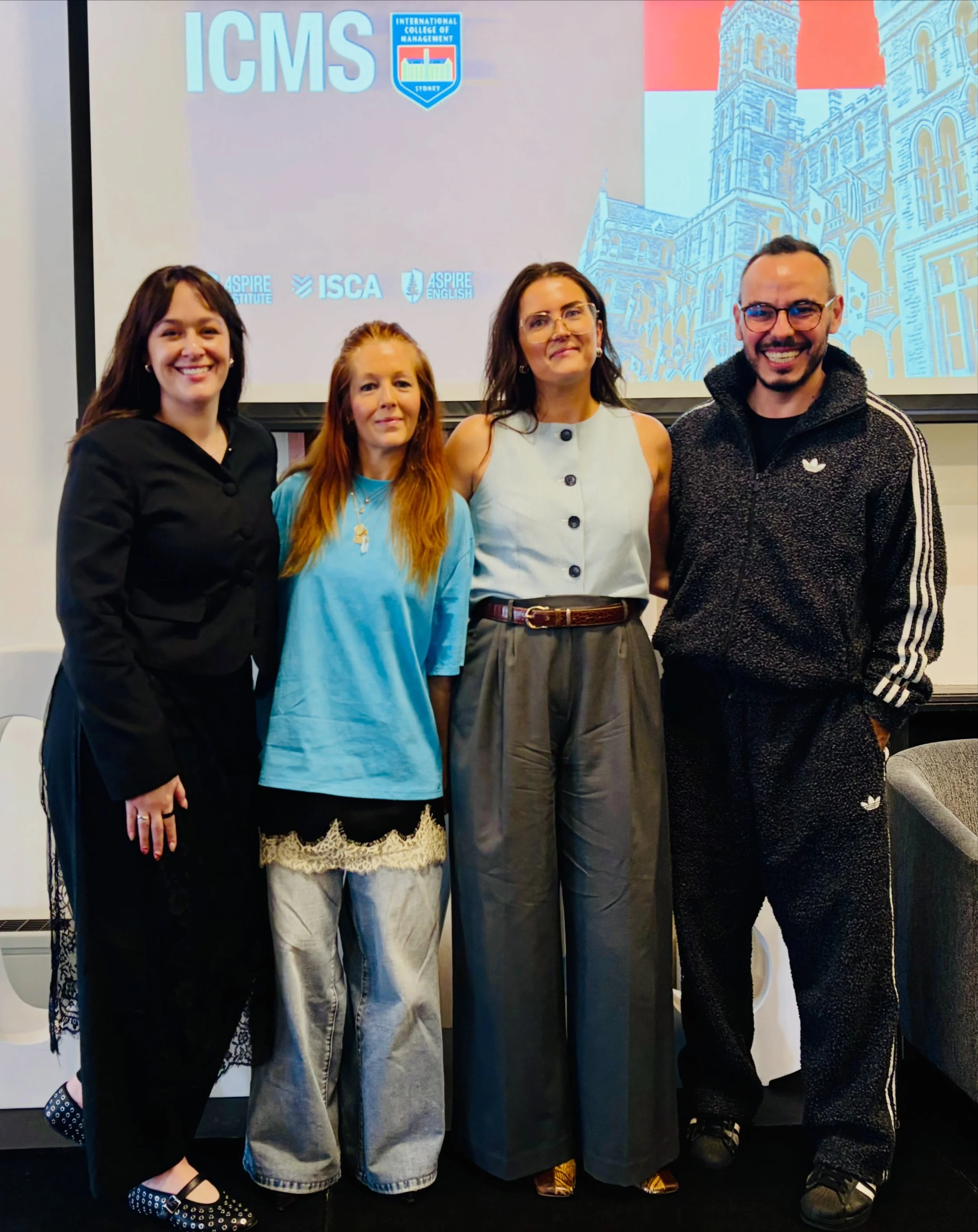 Yesterday I had the pleasure of joining the AI panel at ICMS Business School &mdash; talking about AI, creativity, fashion, events and, most importantly, being human.

My biggest takeaway?

The future is bright. REALLY bright.

AI can help us work fa