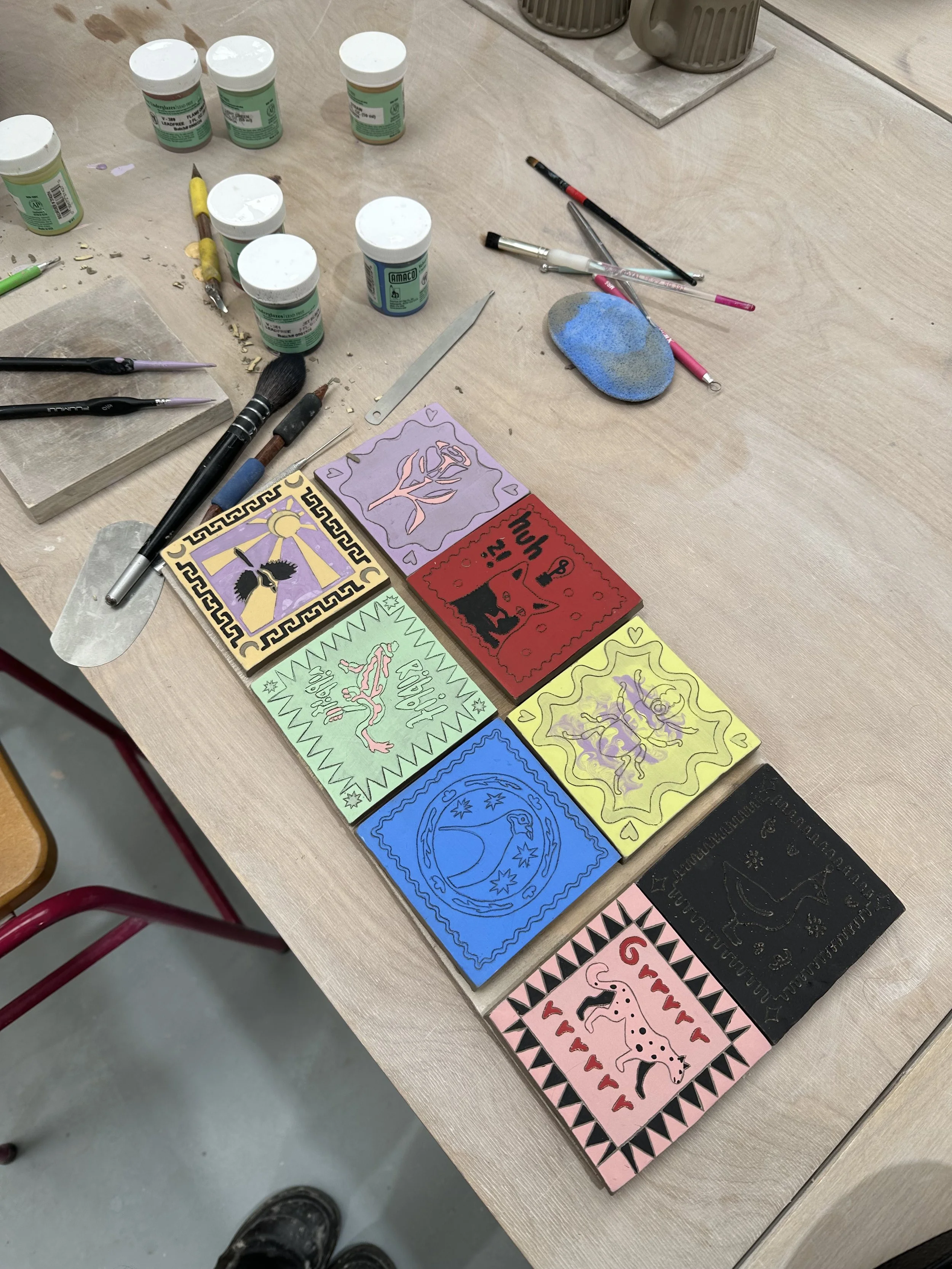 Sgraffito Workshop